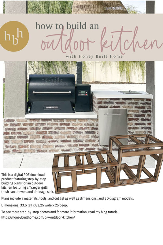 Build Plan: Outdoor Traeger BBQ